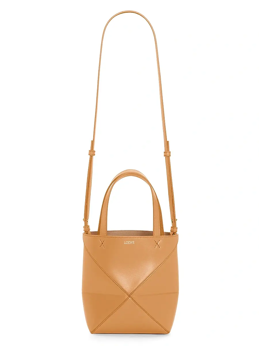 Loewe Women's Mini Puzzle Fold Leather Tote Bag | Thumbnail 8 Loewe Women's Mini Puzzle Fold Leather Tote Bag | Thumbnail 8