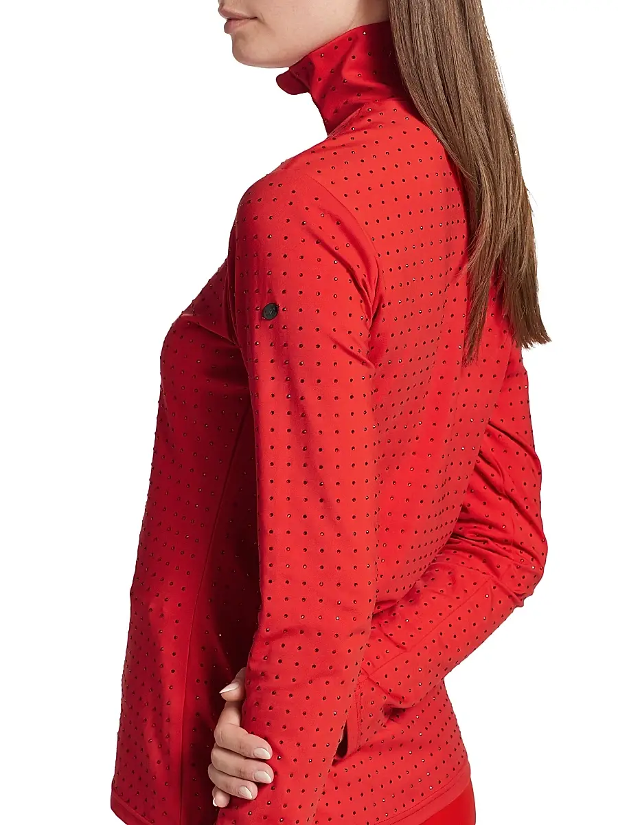 Goldbergh Women's Spark Stretch Interlock Ski Pullover Top | Thumbnail 6 Goldbergh Women's Spark Stretch Interlock Ski Pullover Top | Thumbnail 6