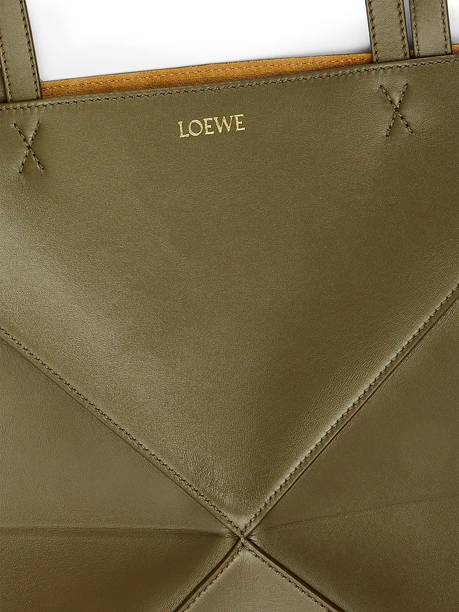 Loewe Women's Puzzle Fold Medium Leather Tote Bag | Thumbnail 7 Loewe Women's Puzzle Fold Medium Leather Tote Bag | Thumbnail 7