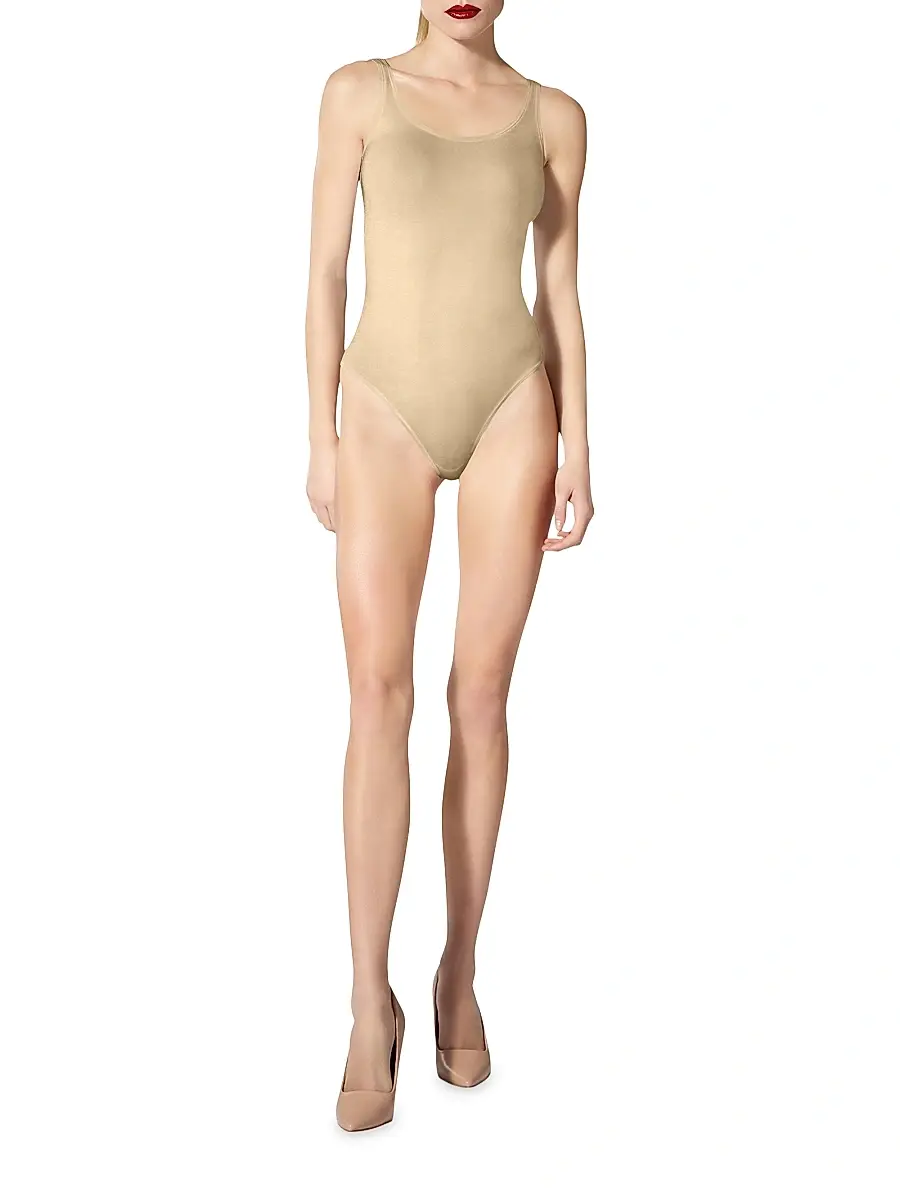 Wolford Women's Jamaika Cotton-Blend Stretch Bodysuit | Thumbnail 2