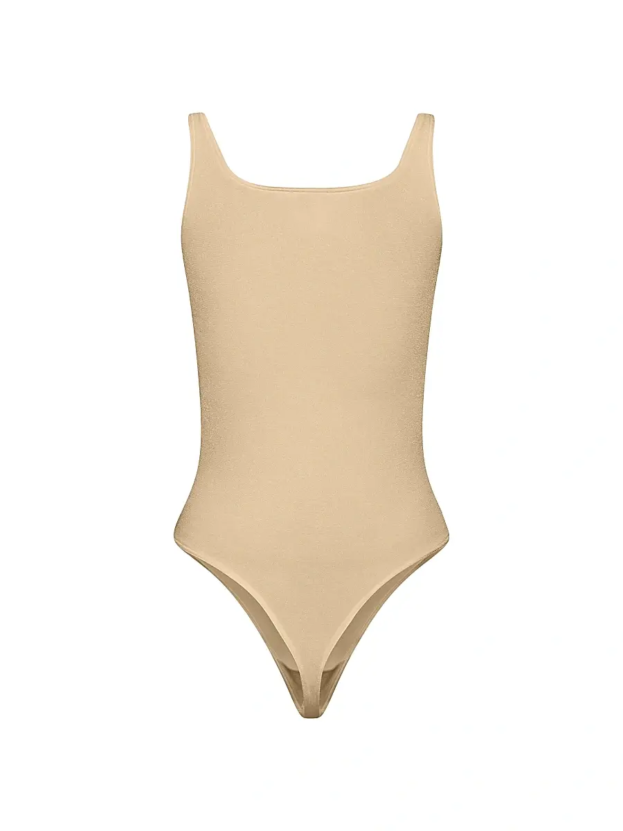 Wolford Women's Jamaika Cotton-Blend Stretch Bodysuit | Thumbnail 3