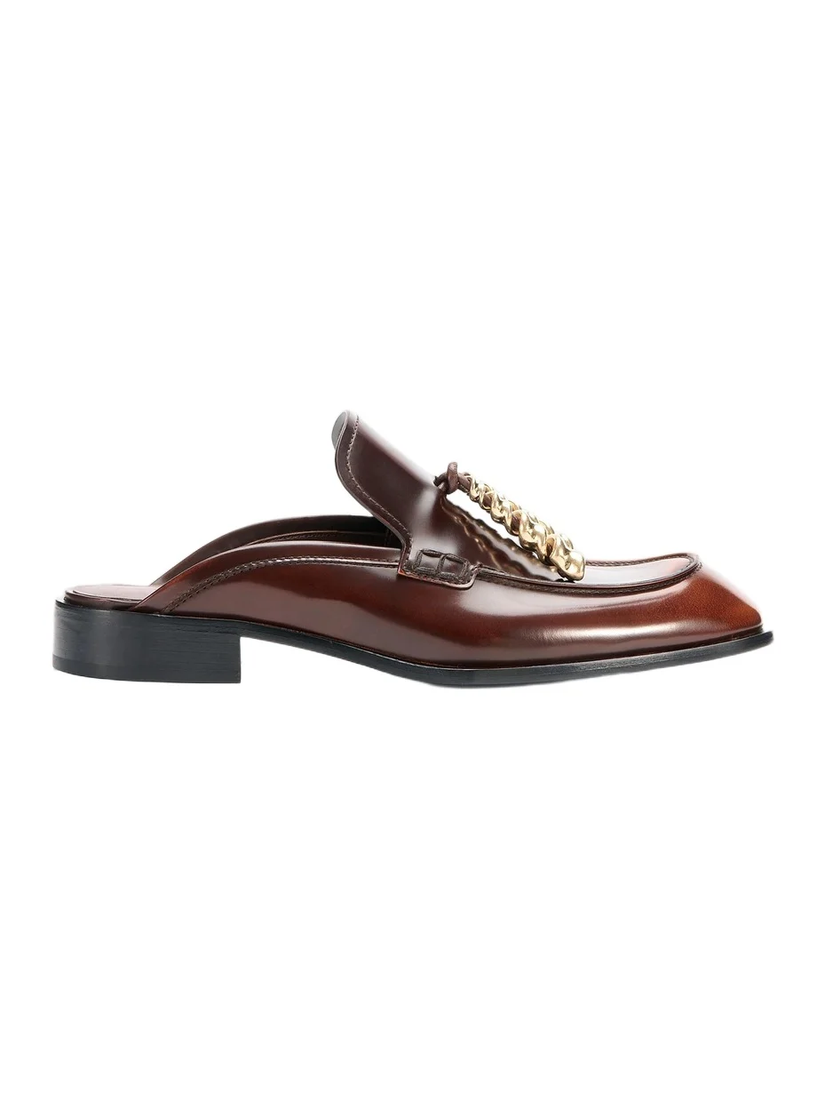 Loewe Women's Edge 20MM Leather Mules