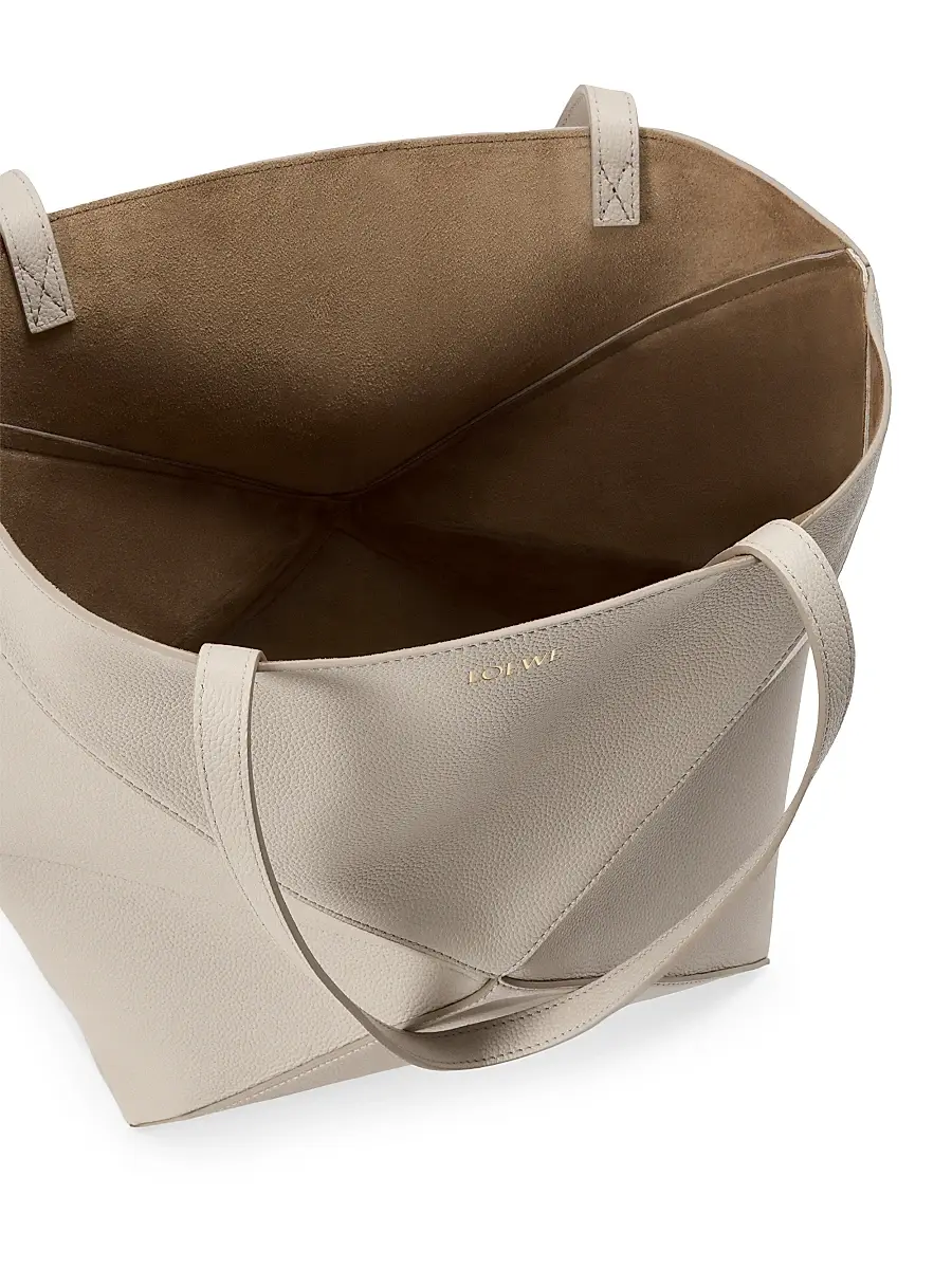 Loewe Women's Medium Puzzle Fold Grained Leather Tote Bag | Thumbnail 9 Loewe Women's Medium Puzzle Fold Grained Leather Tote Bag | Thumbnail 9