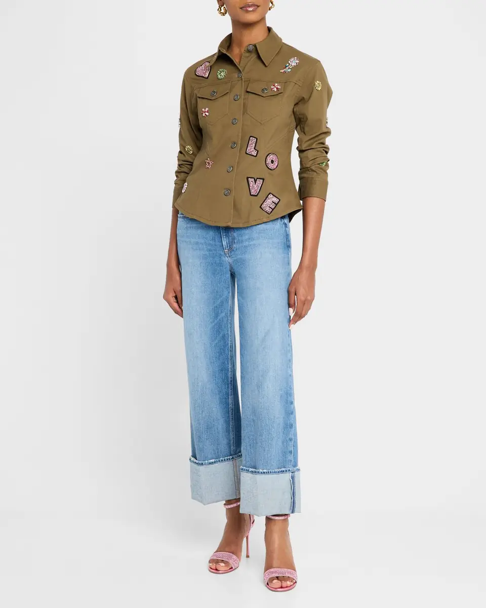 Cinq à Sept Canyon Ditsy Love Scrunched Jacket | Thumbnail 2 Cinq à Sept Canyon Ditsy Love Scrunched Jacket | Thumbnail 2
