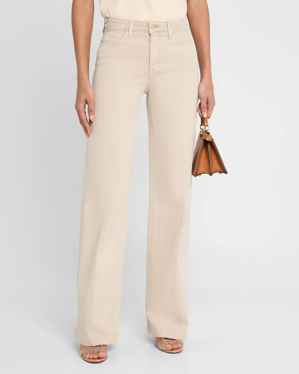 L'Agence Clayton High Rise Wide-Leg Jeans | Thumbnail 4