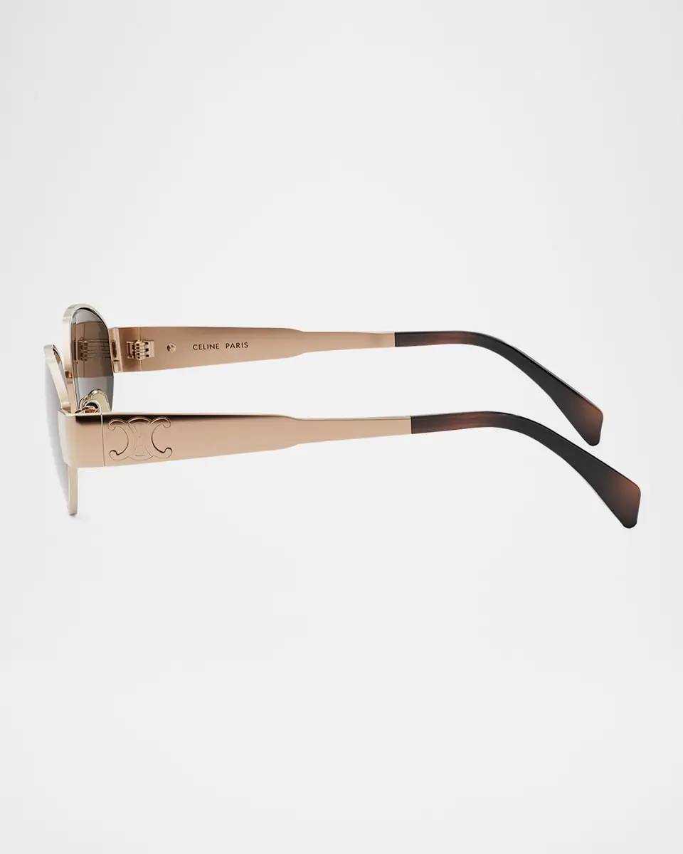 Celine Triomphe Metal Sunglasses | Thumbnail 4 Celine Triomphe Metal Sunglasses | Thumbnail 4