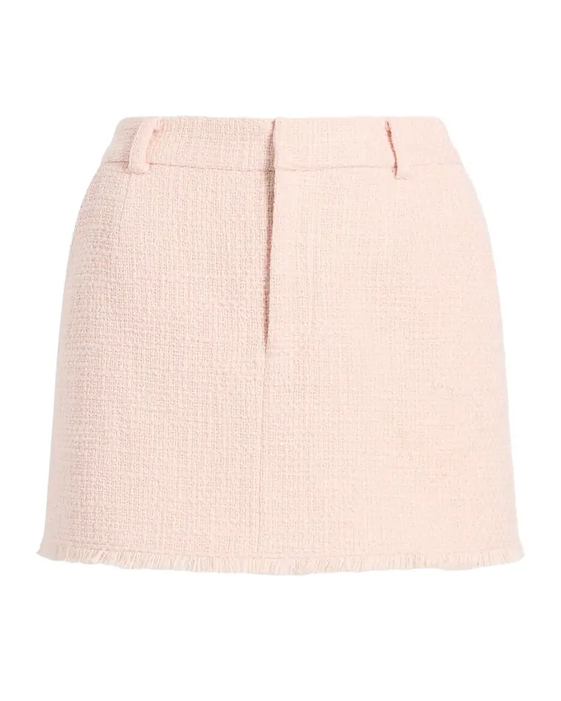 Cinq à Sept Kalina Textured Mini Skirt | Image 1 Cinq à Sept Kalina Textured Mini Skirt | Image 1