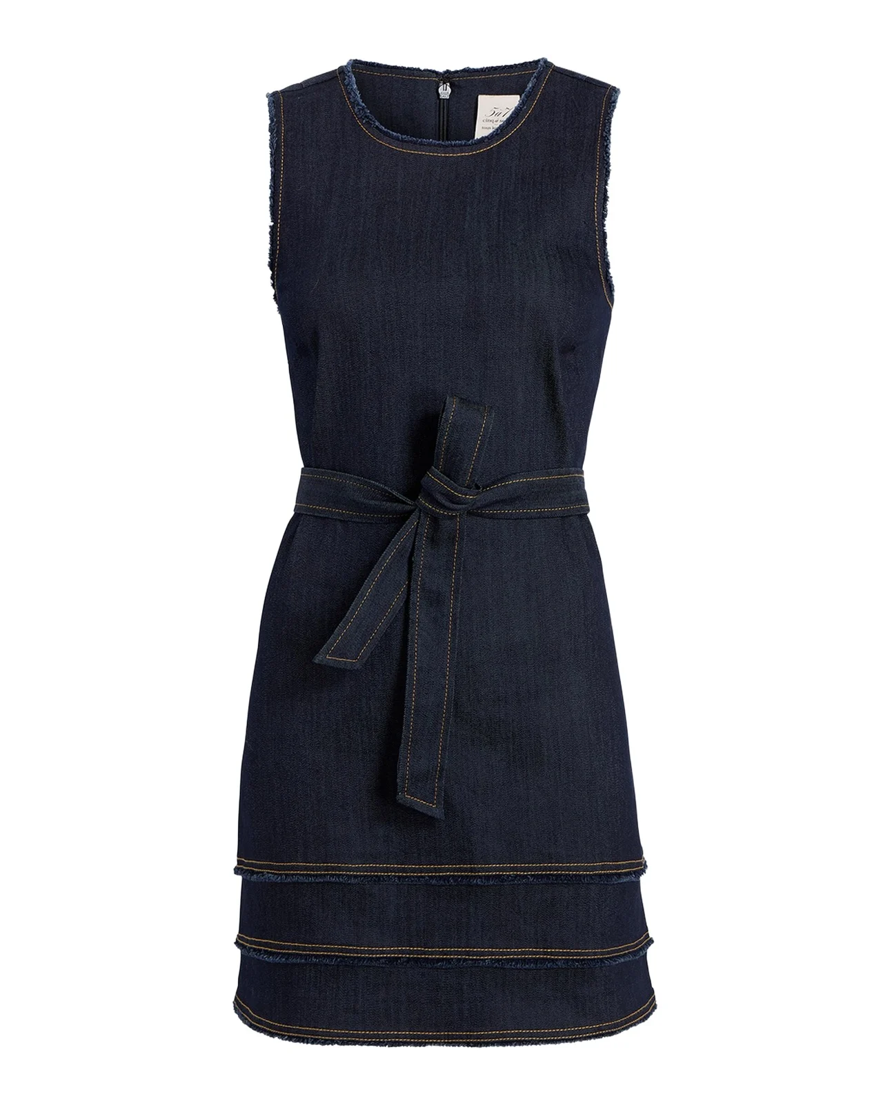 Mindie Sleeveless Denim Mini Dress Mindie Sleeveless Denim Mini Dress