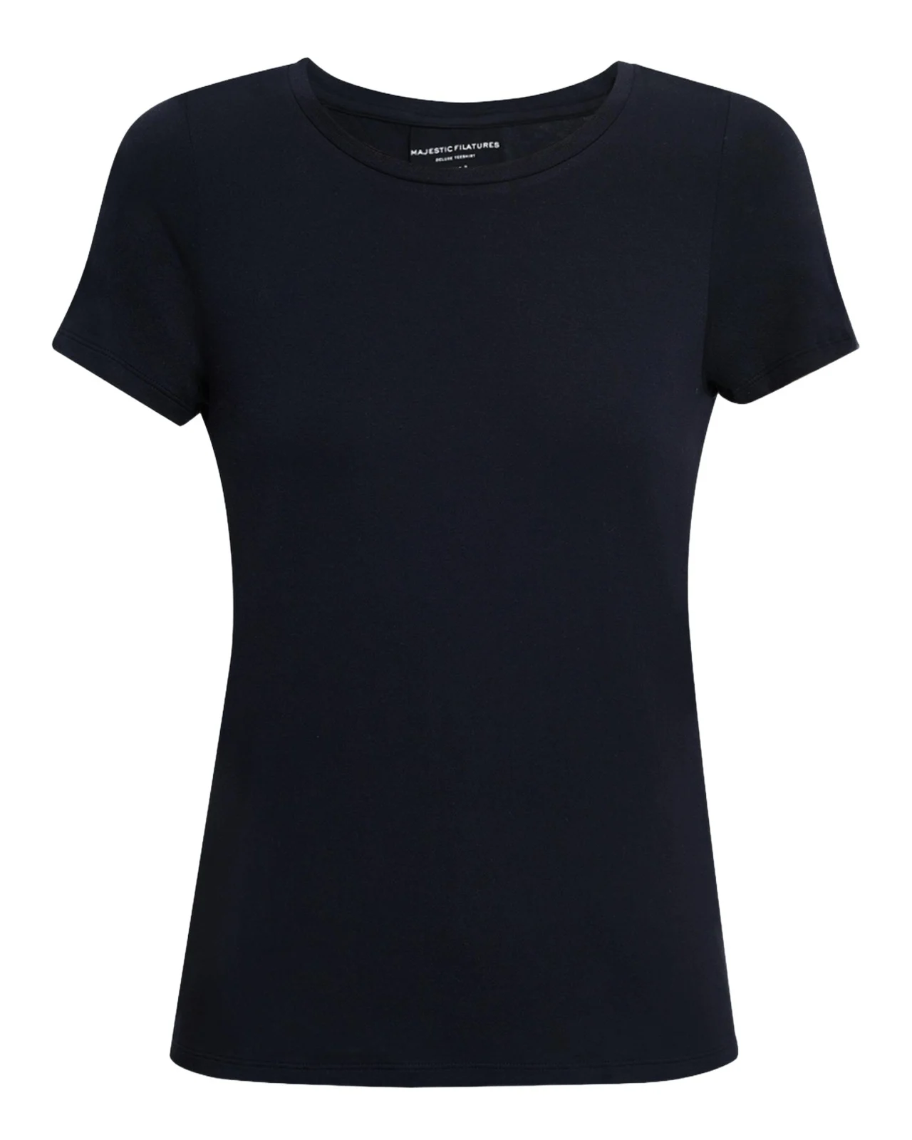 MAJESTIC FILATURES Soft Touch Short-Sleeve Crewneck Tee