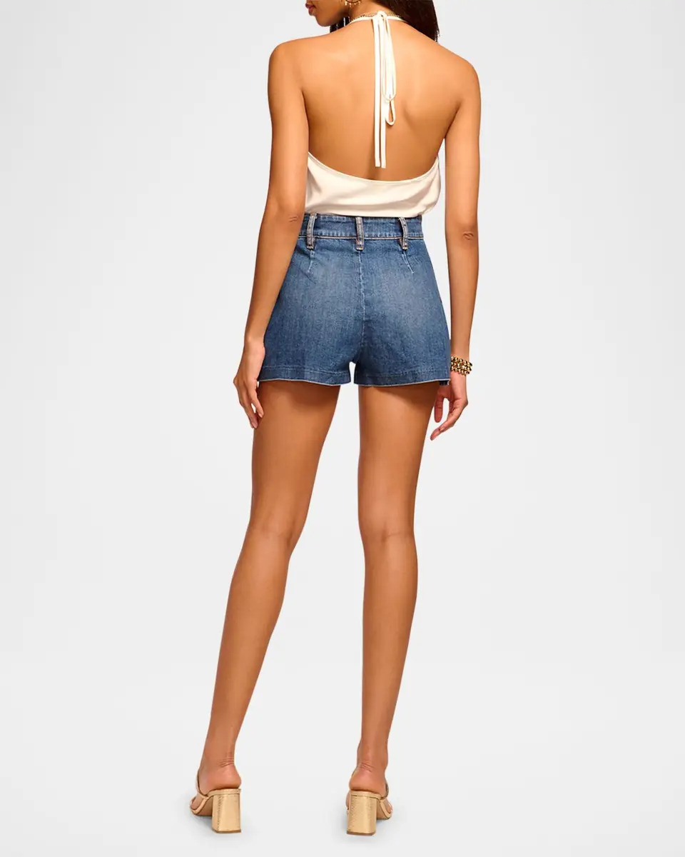 Ramy Brook Hilary Denim Shorts | Thumbnail 3 Ramy Brook Hilary Denim Shorts | Thumbnail 3