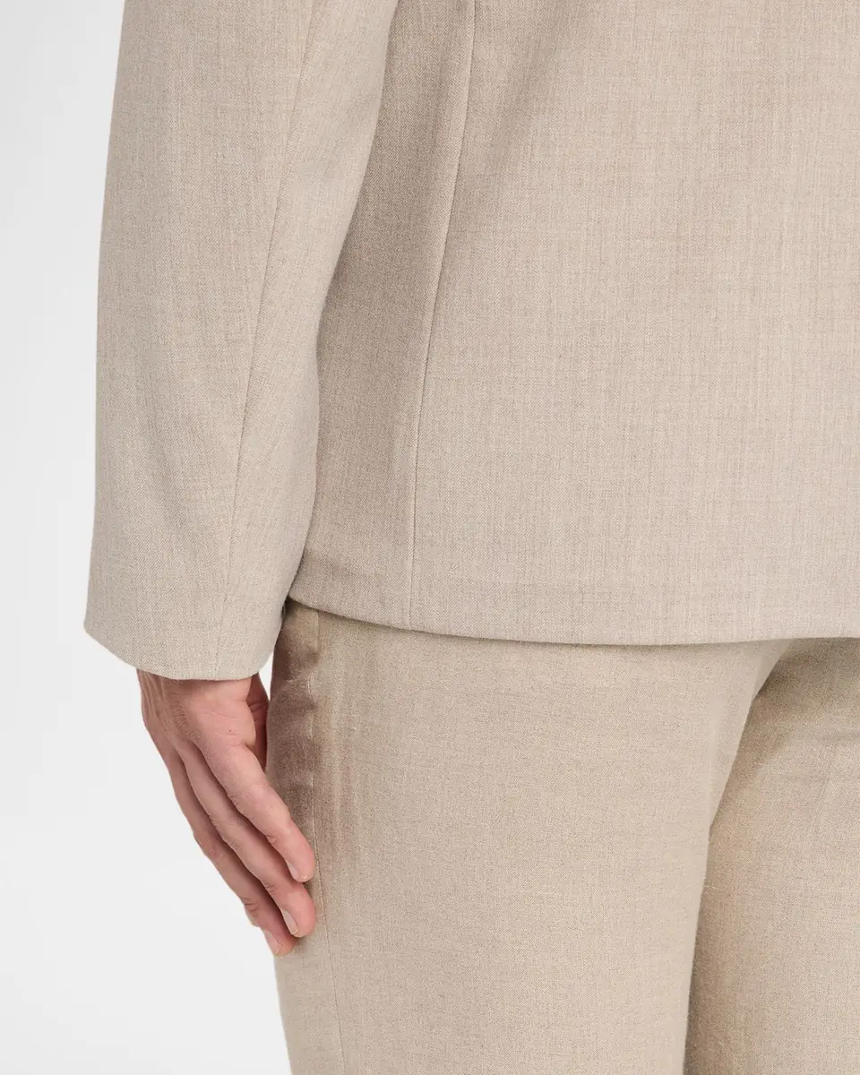 Emporio Armani Men's Stretch Techno Gabardine Sport Coat | Thumbnail 8