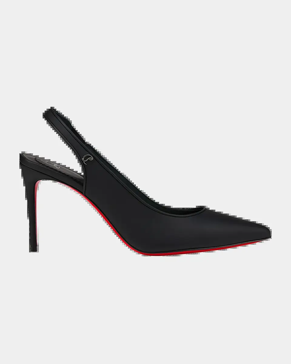 Christian Louboutin 85mm Sporty Kate Leather Slingback Pumps | Thumbnail 2 Christian Louboutin 85mm Sporty Kate Leather Slingback Pumps | Thumbnail 2