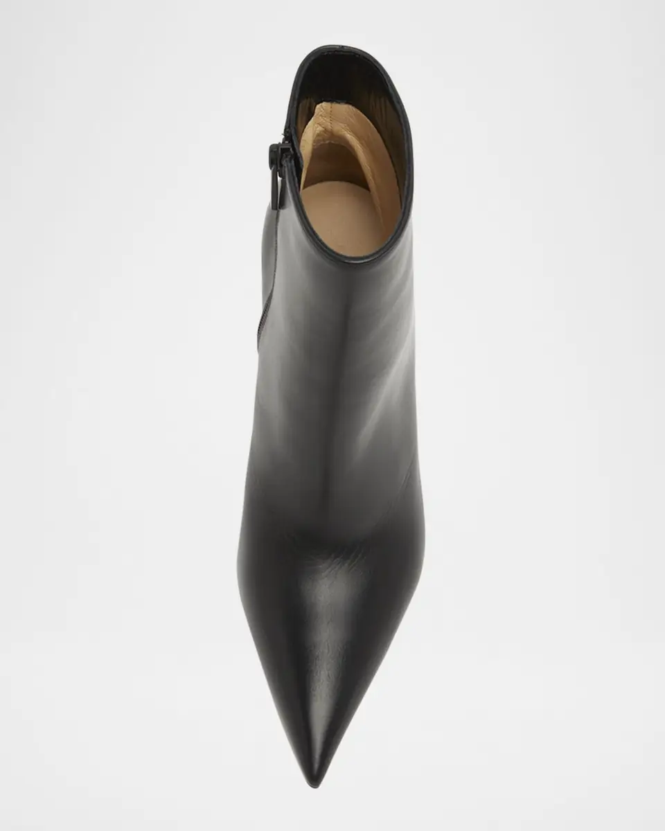 Christian Louboutin 100mm Miss Z Leather Booties | Thumbnail 4 Christian Louboutin 100mm Miss Z Leather Booties | Thumbnail 4