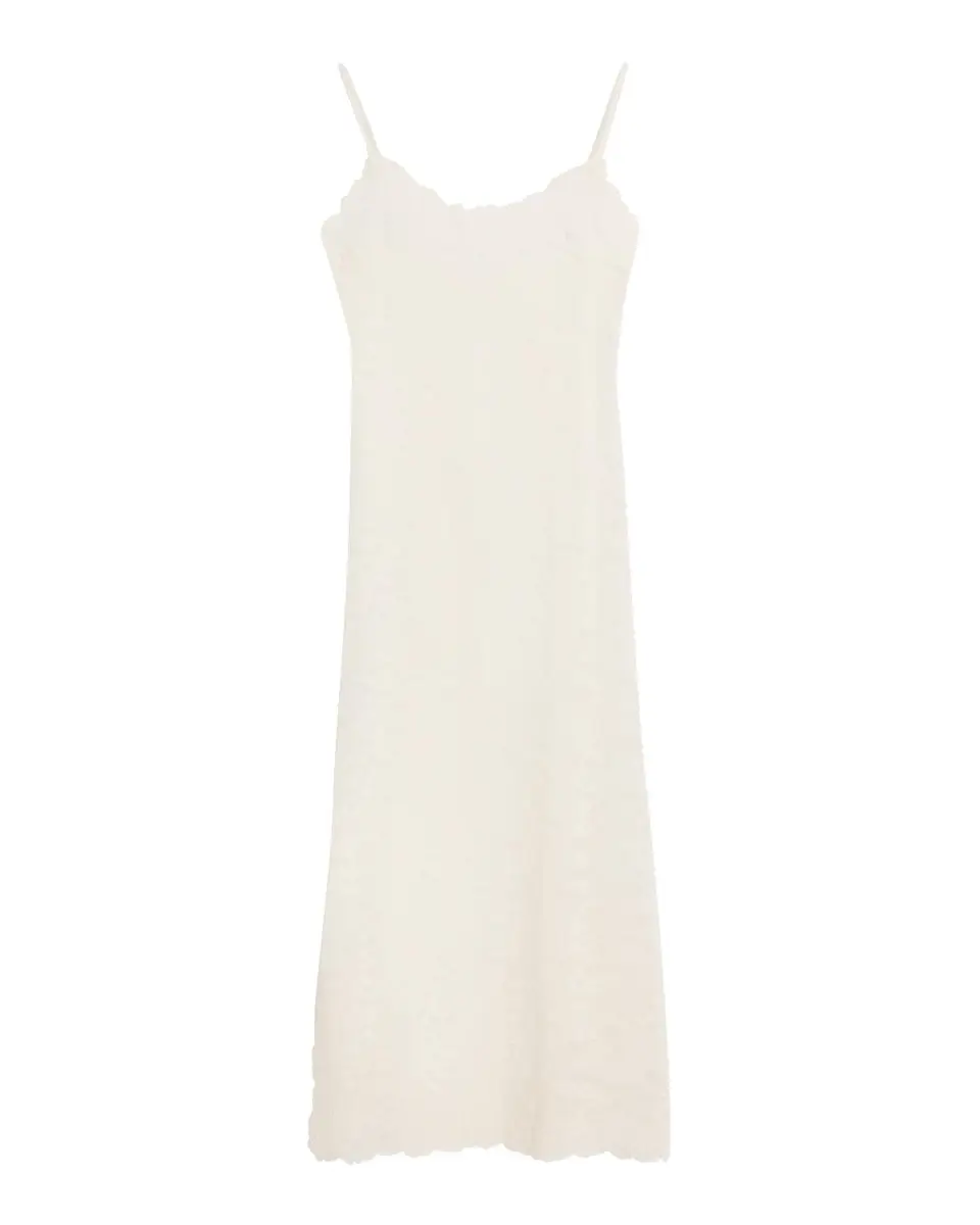 Natori Peony Side-Slit Floral Lace Nightgown | Thumbnail 3
