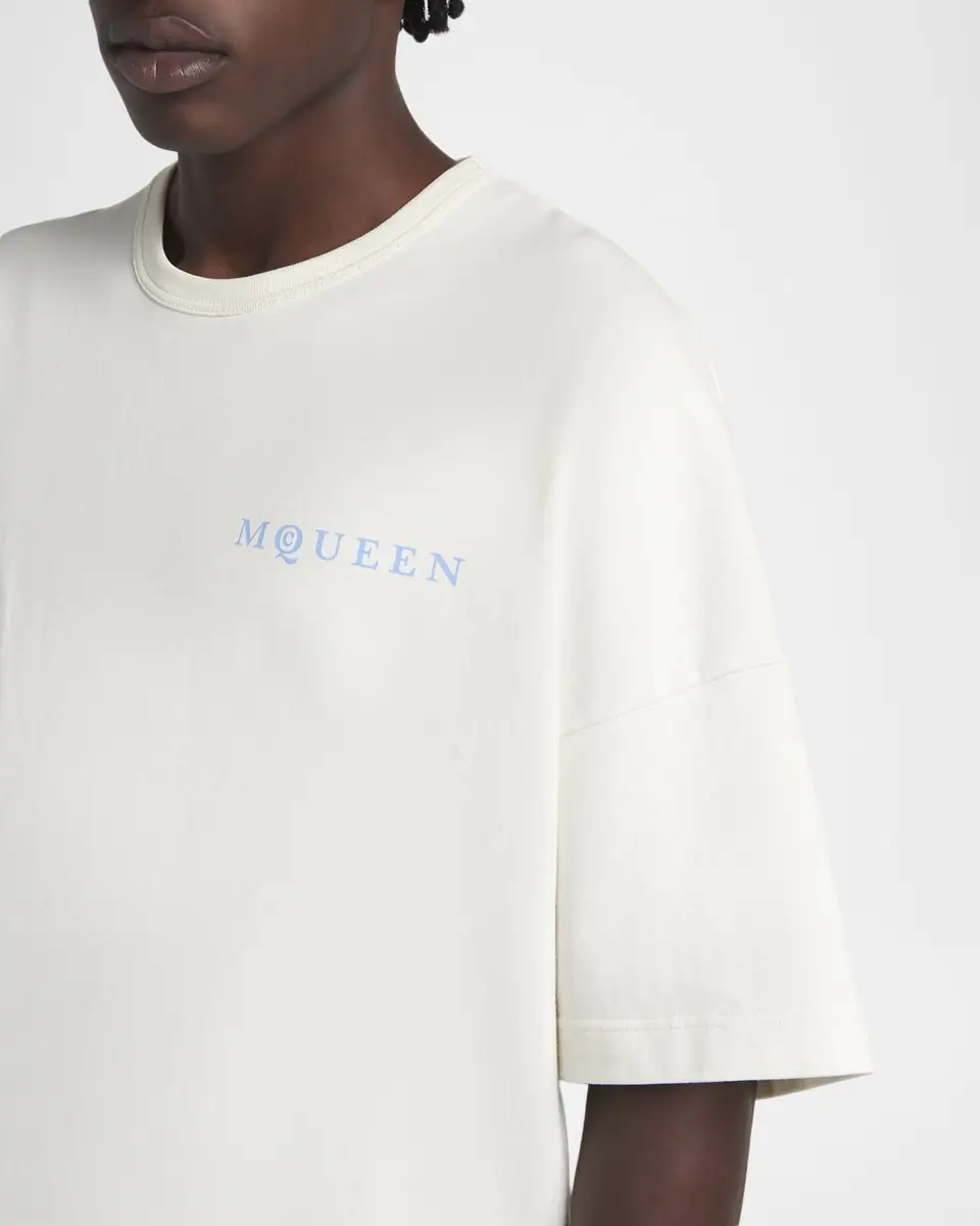 Alexander McQueen Men's Relaxed Logo T-Shirt | Thumbnail 5