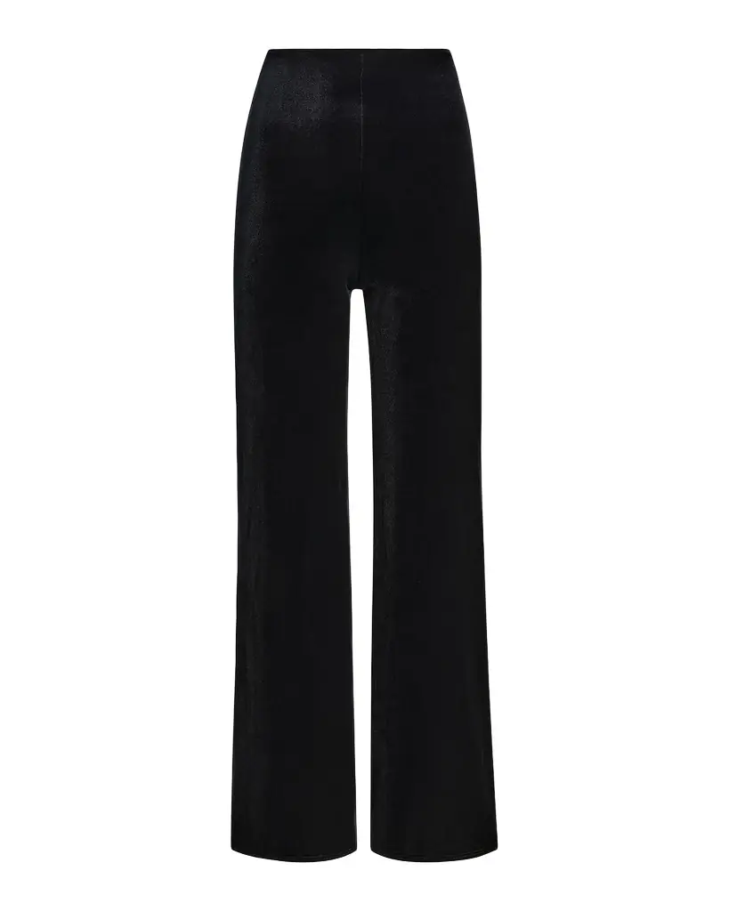 Commando Wide-Leg Stretch Velvet Pants