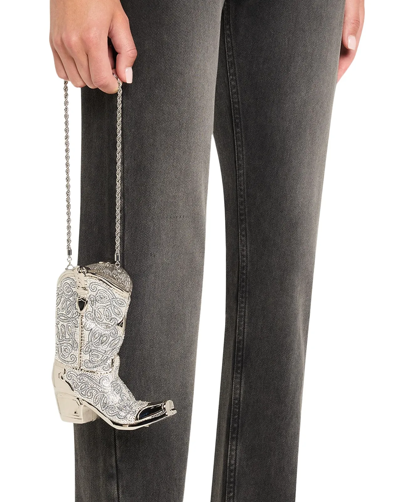 Crystal Cowboy Boot Clutch Bag Crystal Cowboy Boot Clutch Bag