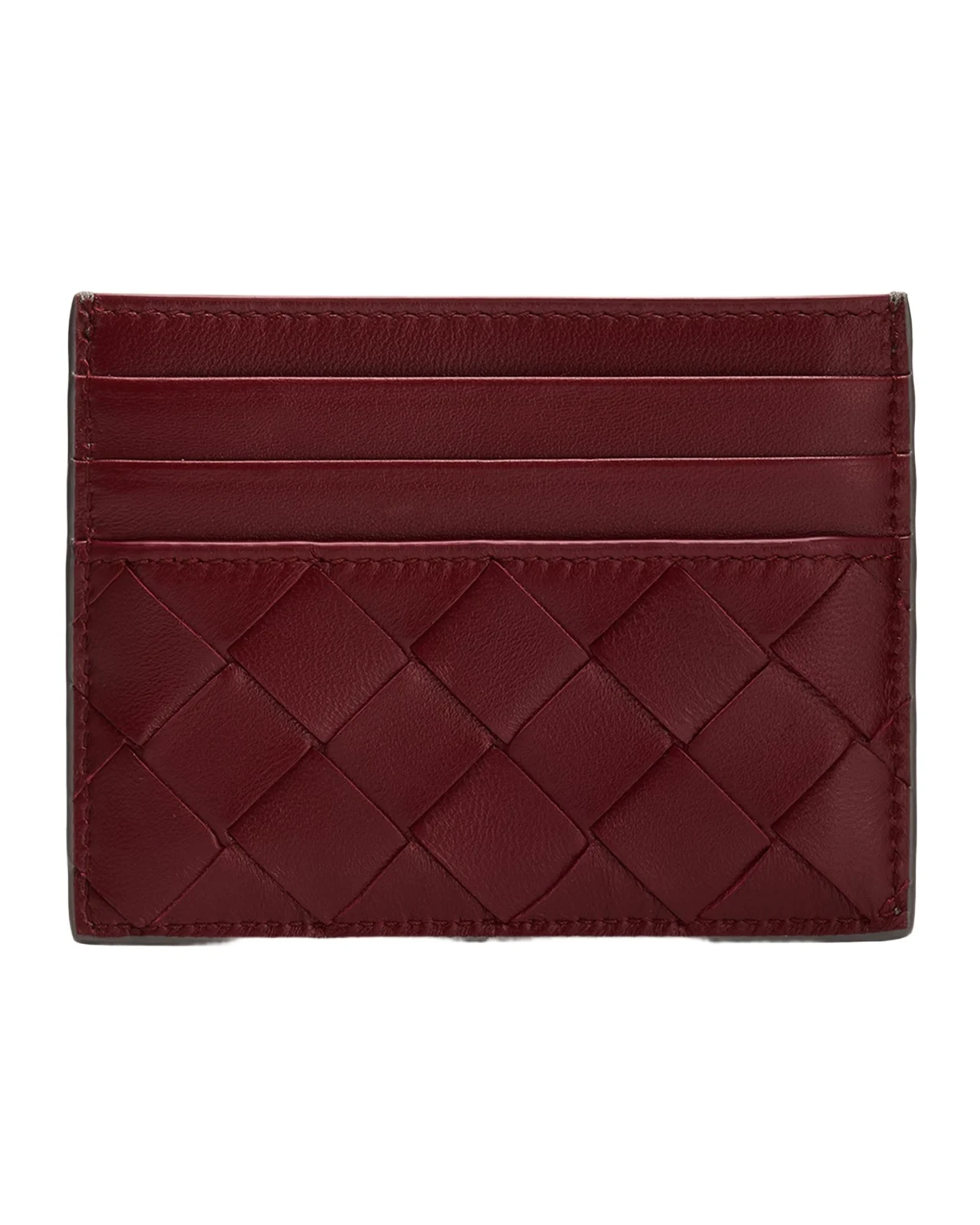 Intrecciato Leather Card Holder Intrecciato Leather Card Holder