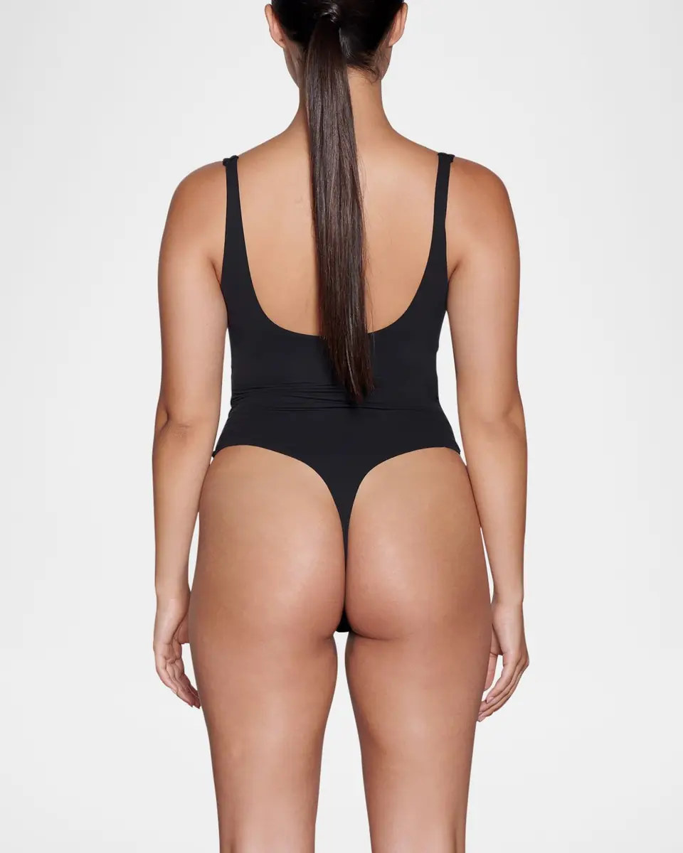 Skims Fits Everybody Square-Neck Bodysuit | Thumbnail 3 Skims Fits Everybody Square-Neck Bodysuit | Thumbnail 3