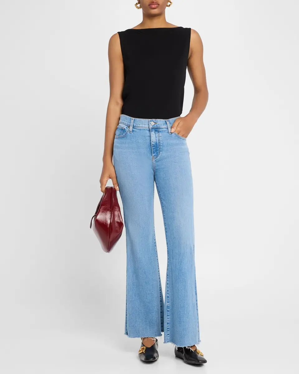 FRAME The Icon Flare Jeans | Thumbnail 2 FRAME The Icon Flare Jeans | Thumbnail 2