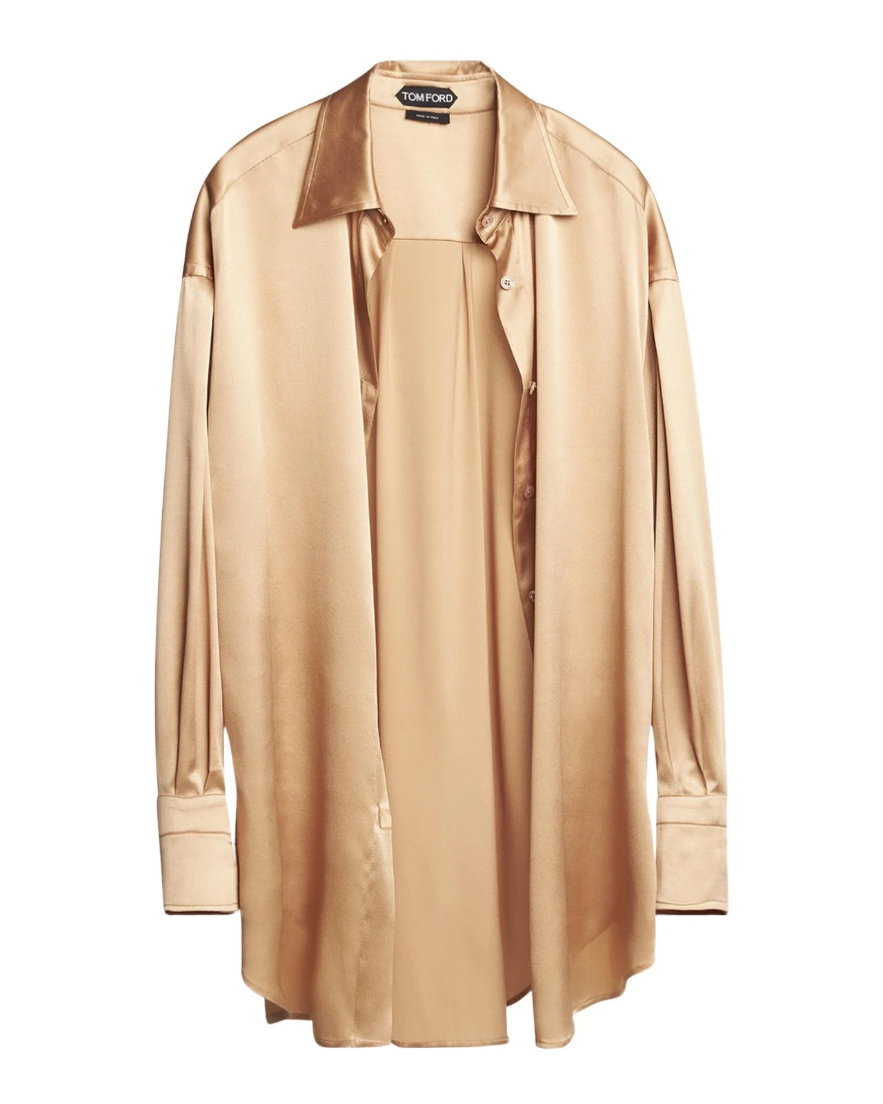 Button-Down Silk Shirt Button-Down Silk Shirt