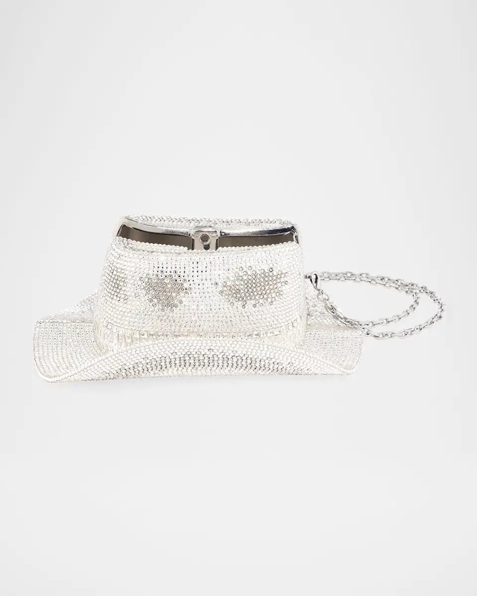 Judith Leiber Couture Crystal Cowboy Hat Clutch Bag | Thumbnail 4 Judith Leiber Couture Crystal Cowboy Hat Clutch Bag | Thumbnail 4