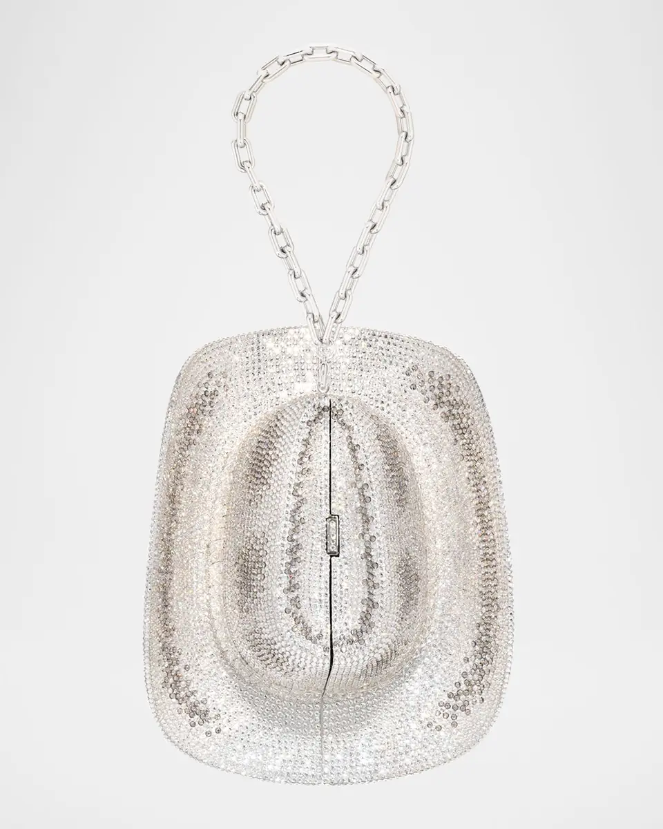 Judith Leiber Couture Crystal Cowboy Hat Clutch Bag | Thumbnail 6 Judith Leiber Couture Crystal Cowboy Hat Clutch Bag | Thumbnail 6