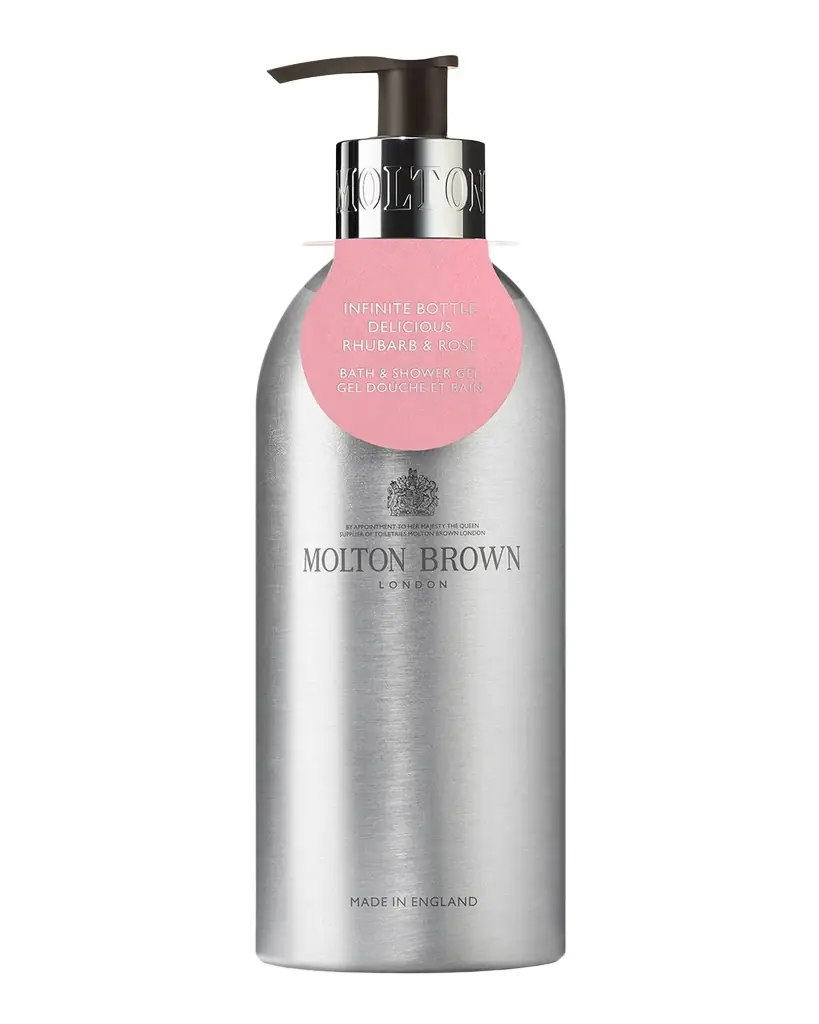 Molton Brown Delicious Rhubarb and Rose Infinite Bottle, 13.5 oz.