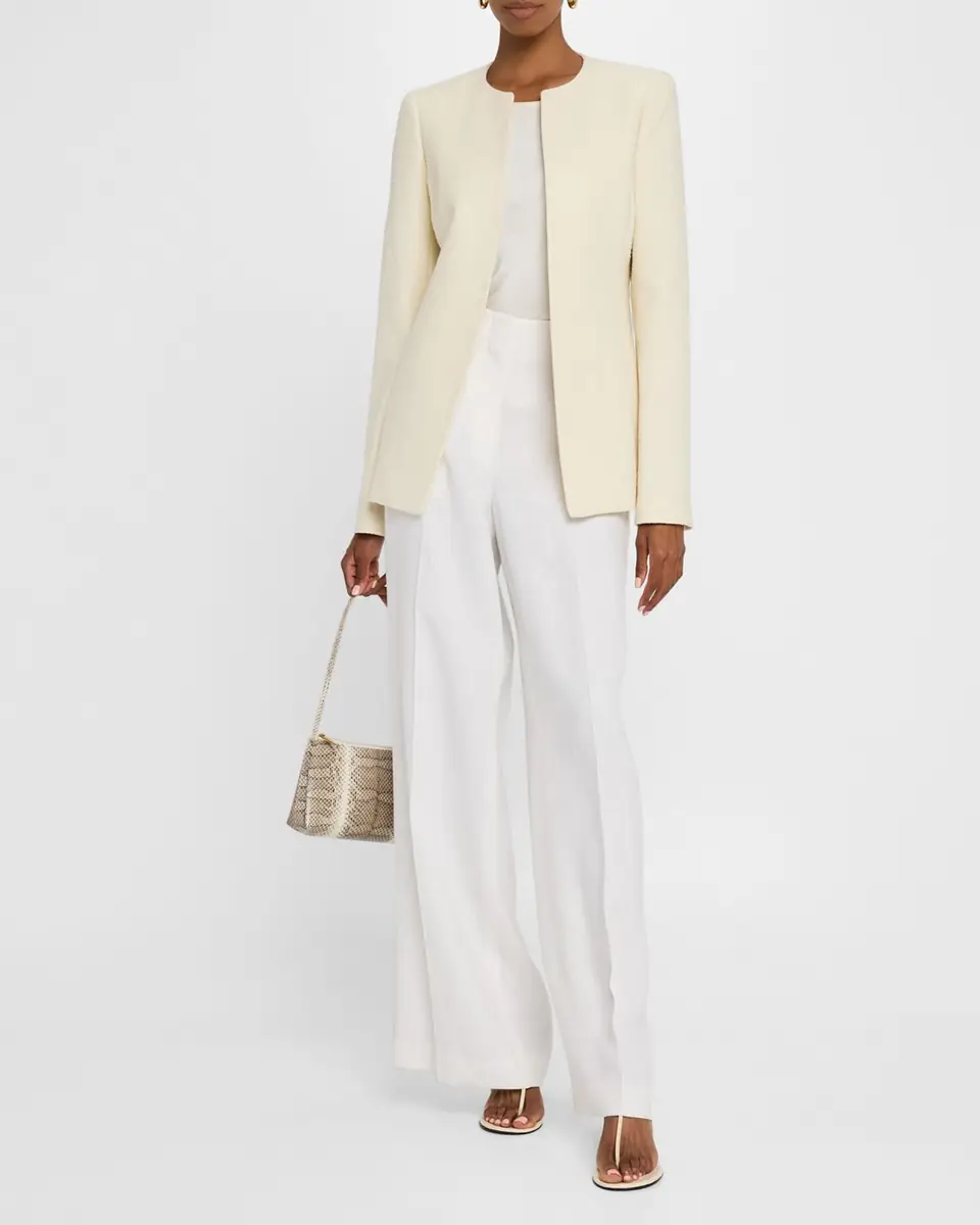 Lafayette 148 New York Thames Wide-Leg Linen Pants | Thumbnail 2 Lafayette 148 New York Thames Wide-Leg Linen Pants | Thumbnail 2
