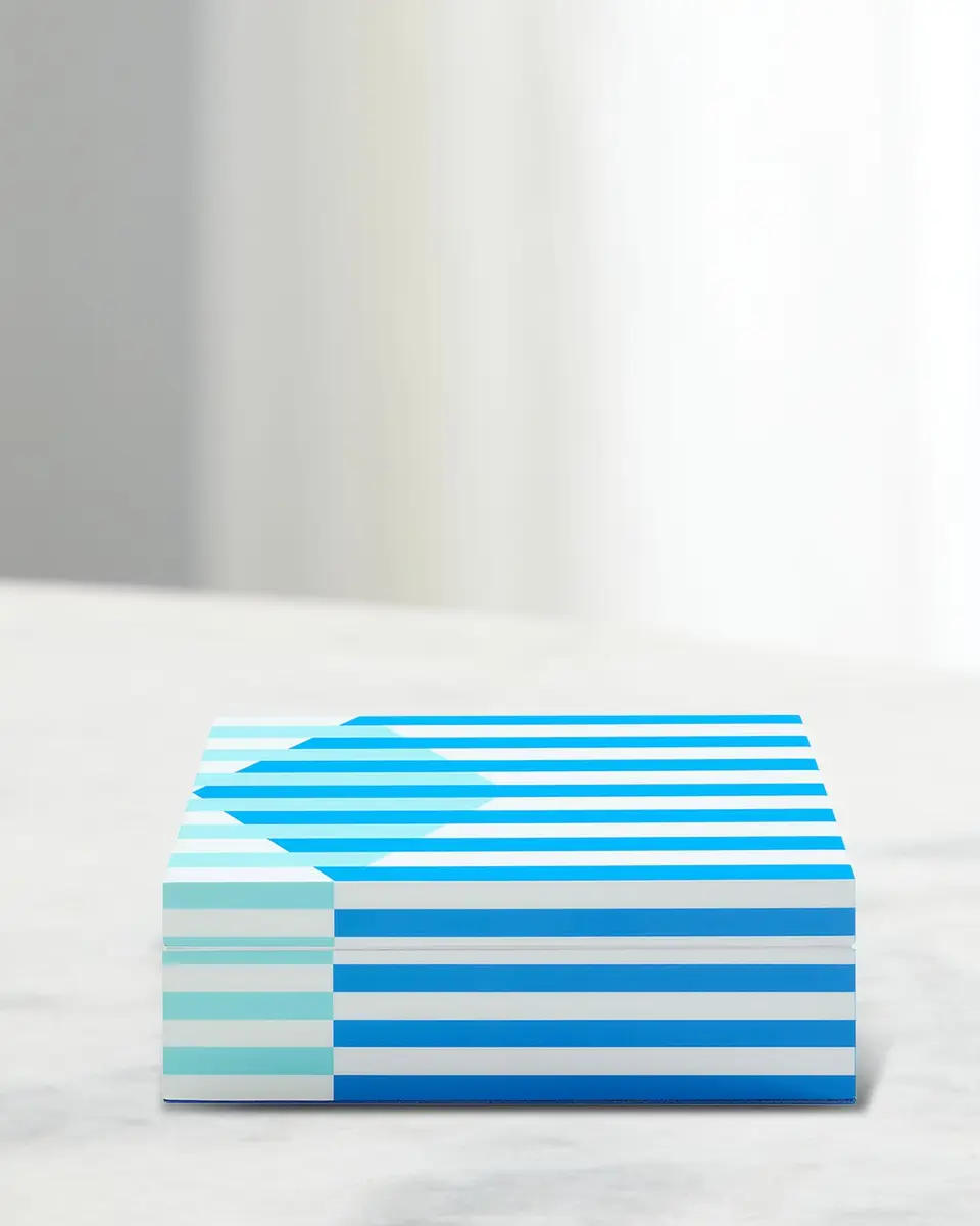 Jonathan Adler Copenhagen Lacquer Box, Small | Image 1 Jonathan Adler Copenhagen Lacquer Box, Small | Image 1