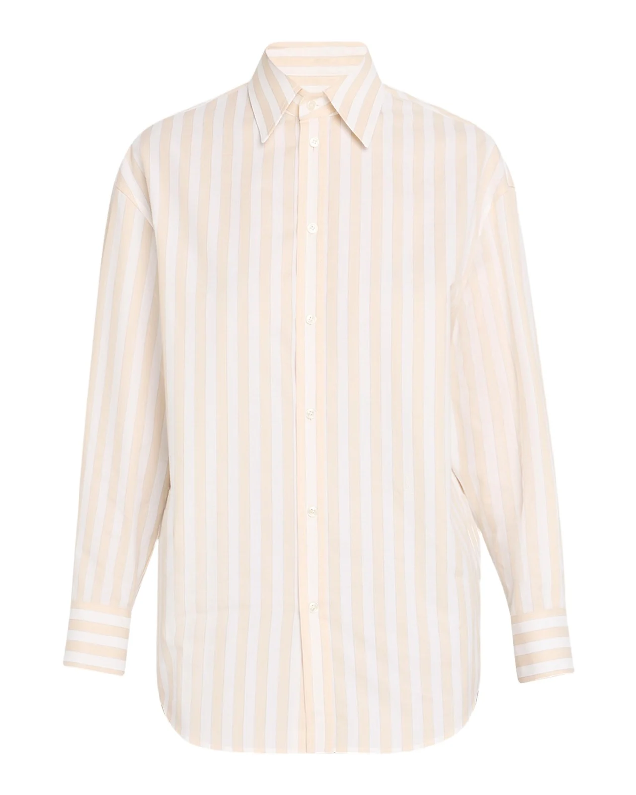 Long-Sleeve Stripe Button-Down Blouse Long-Sleeve Stripe Button-Down Blouse