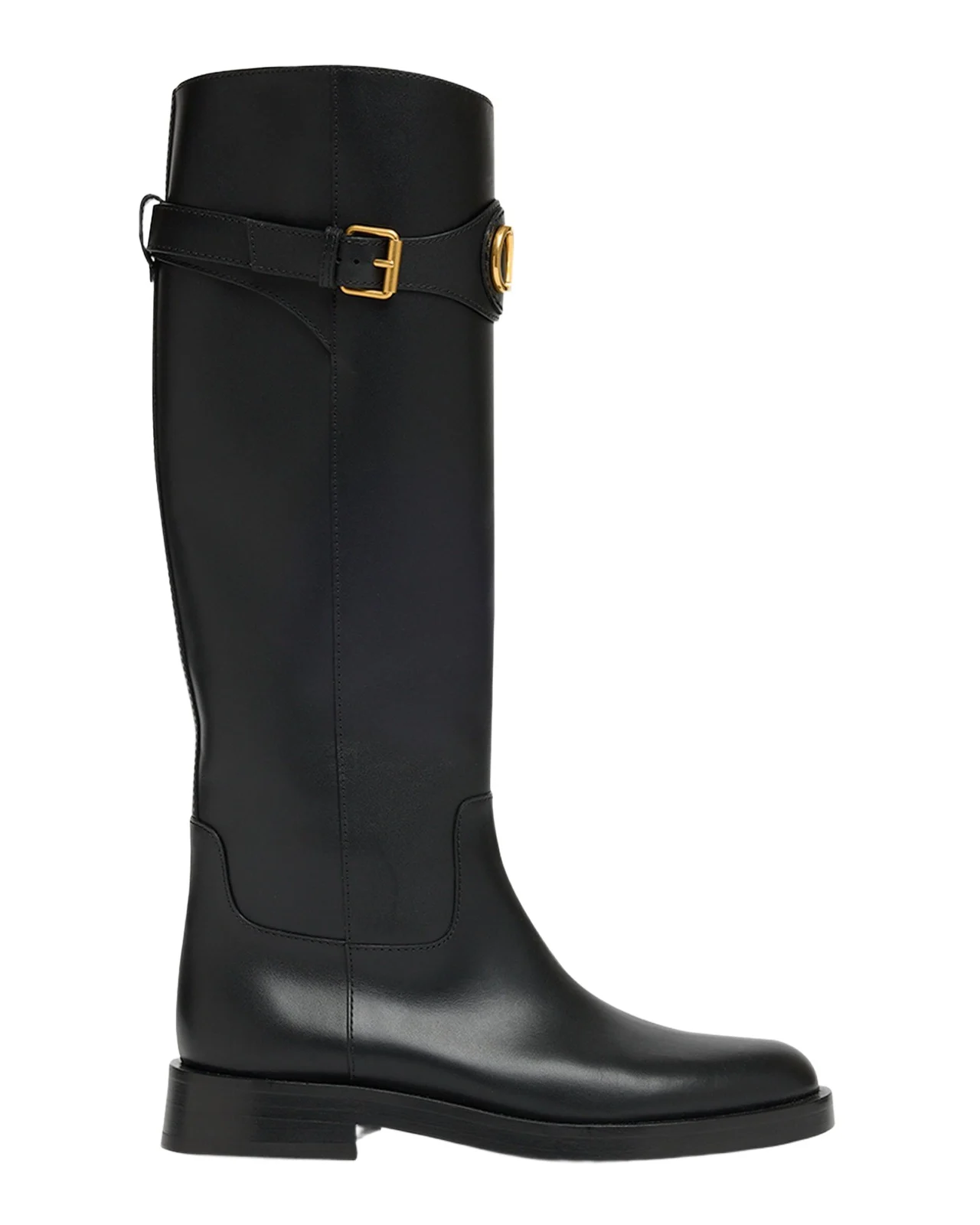VLogo Signature Leather Boots VLogo Signature Leather Boots