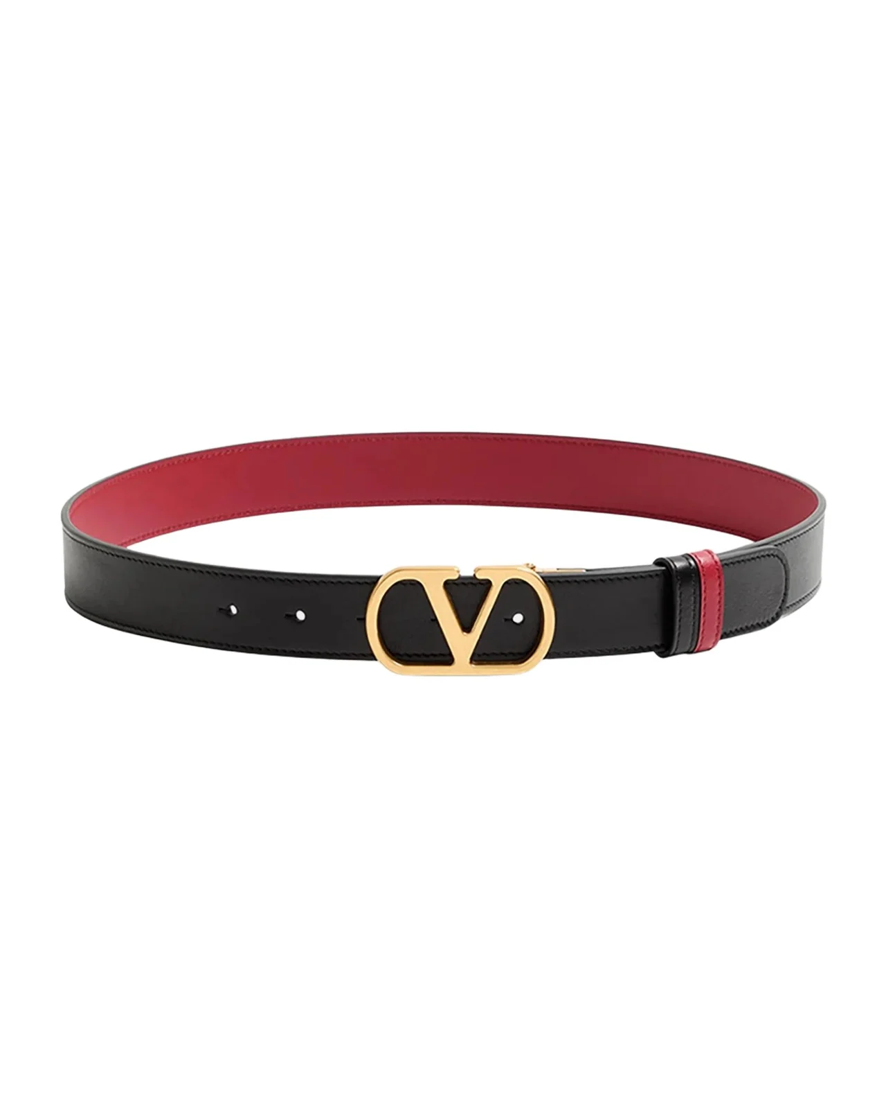 VLogo Signature Reversible Leather Belt, 30mm VLogo Signature Reversible Leather Belt, 30mm