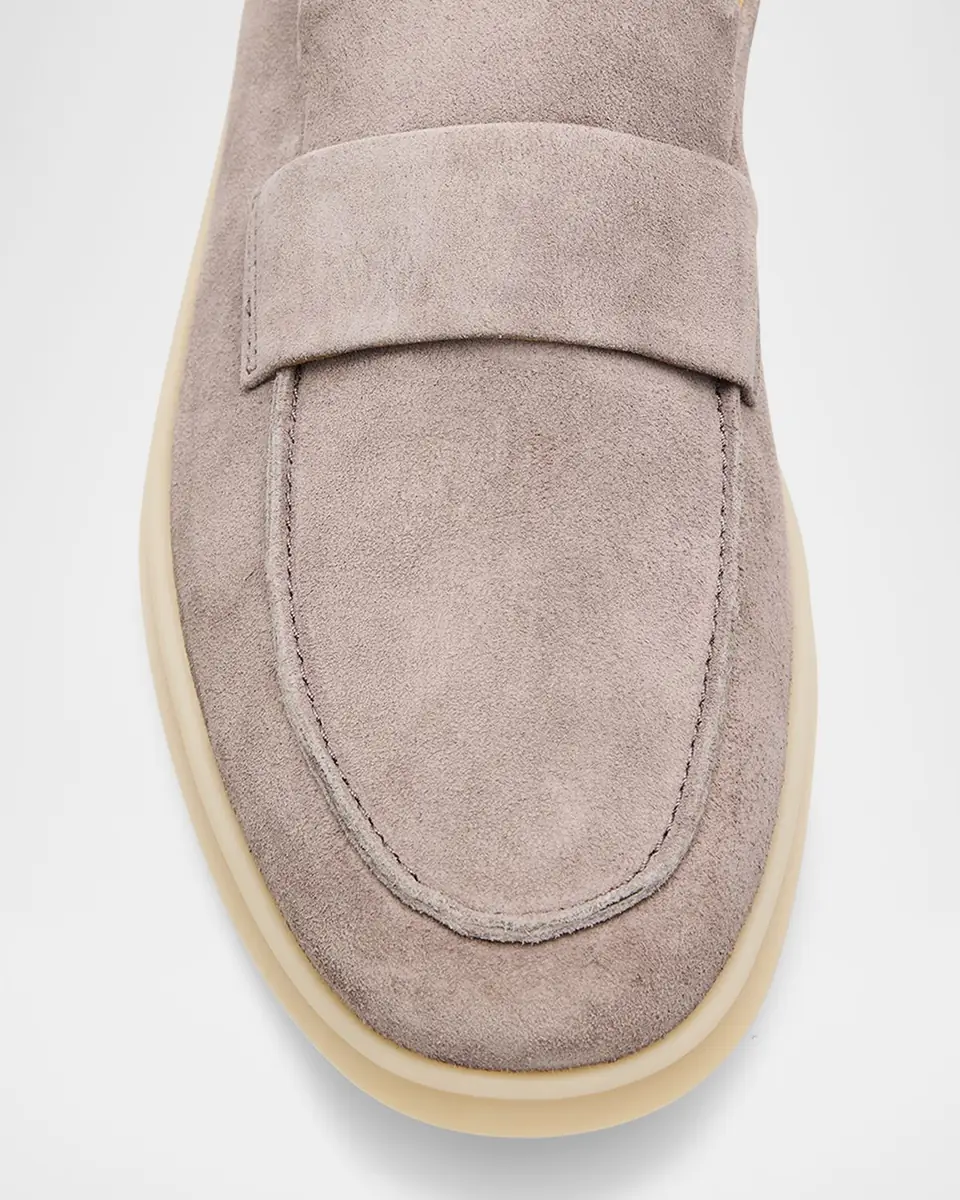 Vince Men's Big Sur Suede Loafers | Thumbnail 3 Vince Men's Big Sur Suede Loafers | Thumbnail 3