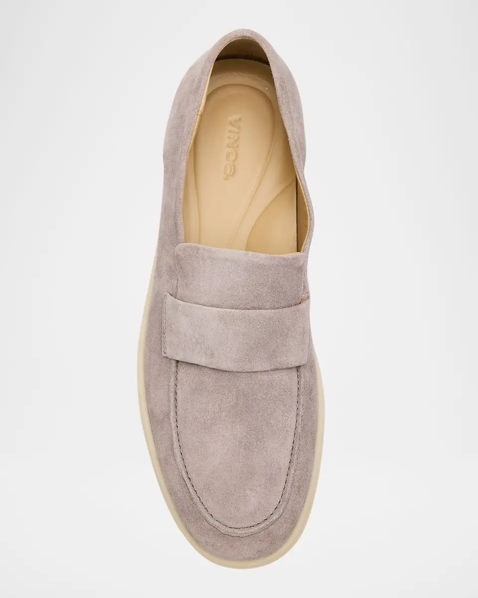 Vince Men's Big Sur Suede Loafers | Thumbnail 4 Vince Men's Big Sur Suede Loafers | Thumbnail 4