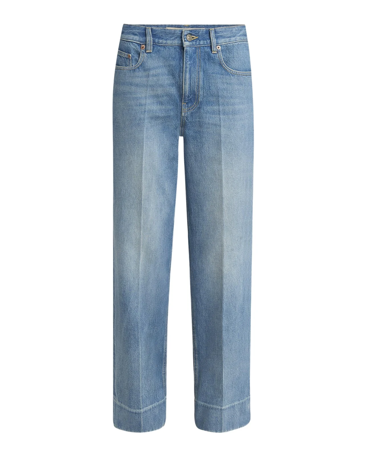 Straight Leg Denim Pants Straight Leg Denim Pants