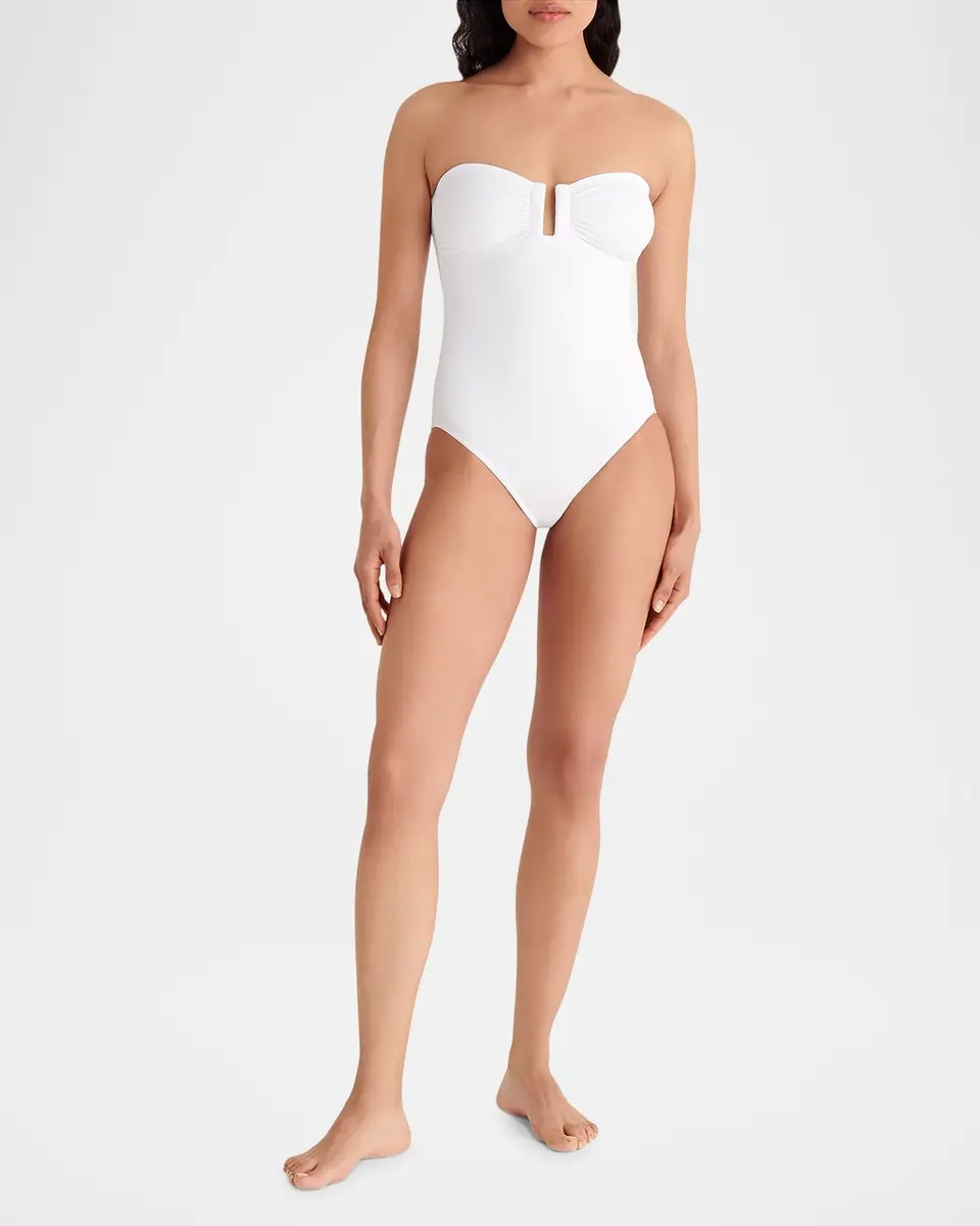 Eres Cassiopee Strapless U-Hardware One-Piece Swimsuit | Thumbnail 2