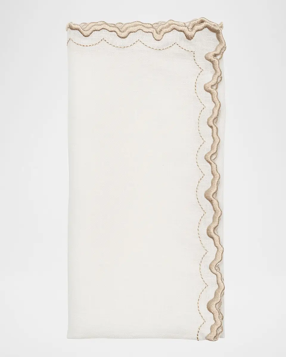 Kim Seybert Arches Brown Napkin | Thumbnail 2 Kim Seybert Arches Brown Napkin | Thumbnail 2
