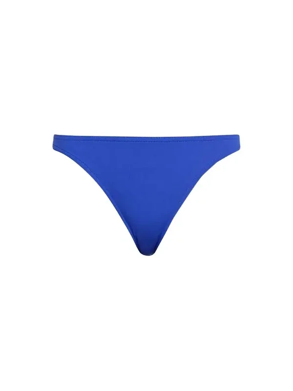 Fripon Solid Low-Rise Hipster Bikini Bottoms