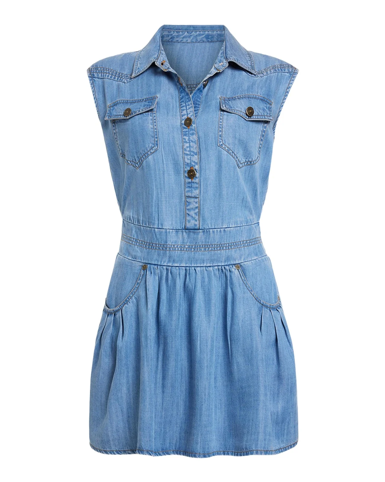 Paxton Denim Mini Shirtdress Paxton Denim Mini Shirtdress