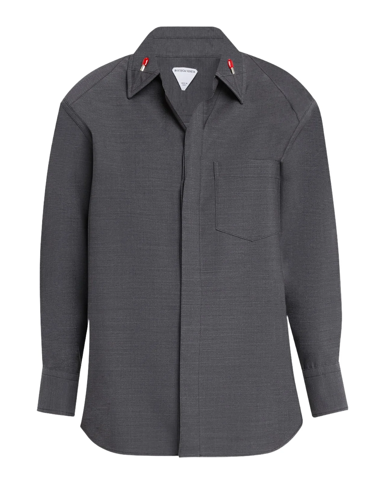 Matches-Collar Travel Light Wool Shirt Matches-Collar Travel Light Wool Shirt