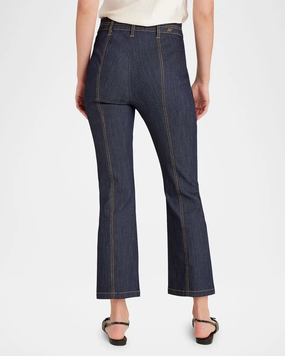Cinq à Sept Dorothea Denim Patch Pocket Pants | Thumbnail 2 Cinq à Sept Dorothea Denim Patch Pocket Pants | Thumbnail 2