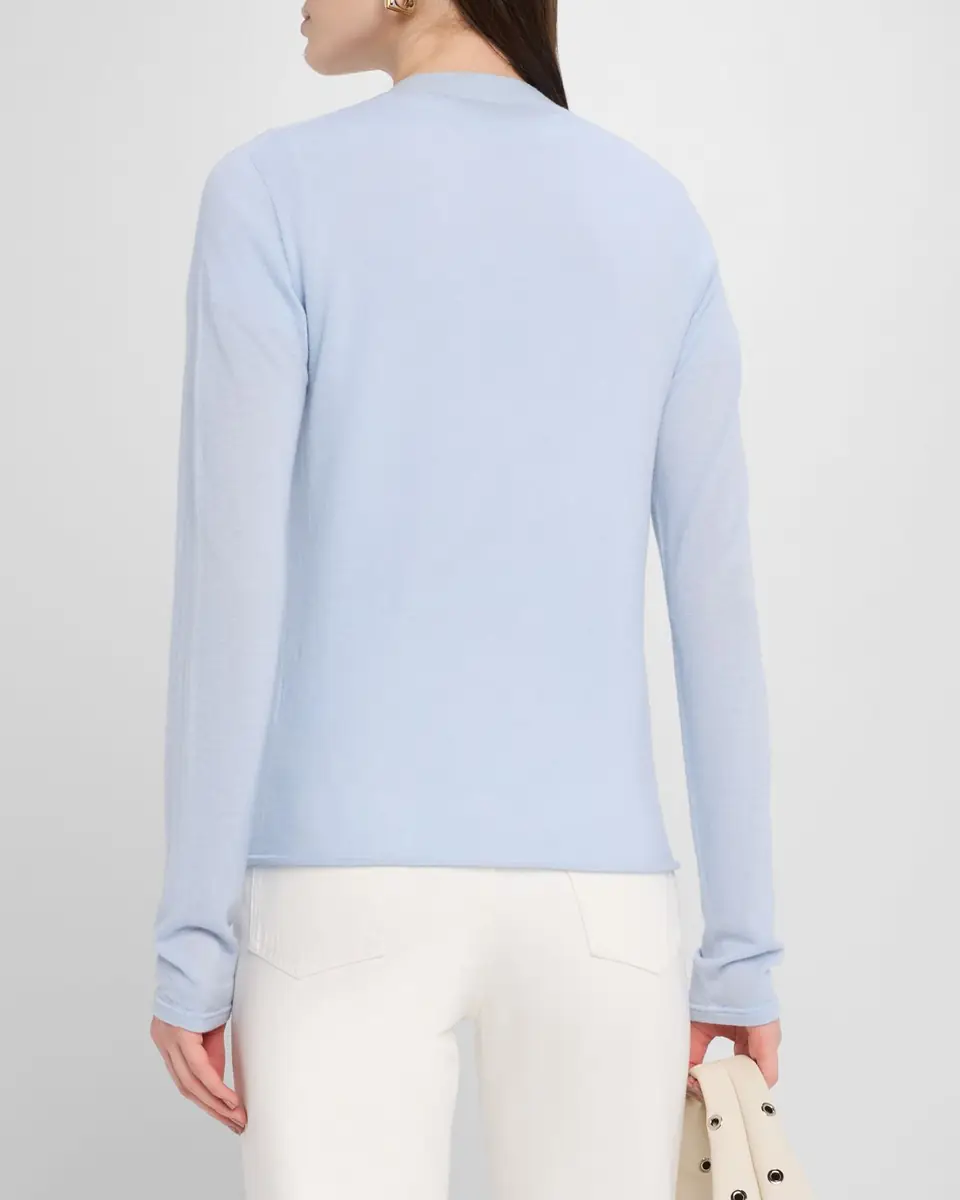 MAJESTIC FILATURES Machine Washable Cashmere Cardigan | Thumbnail 3