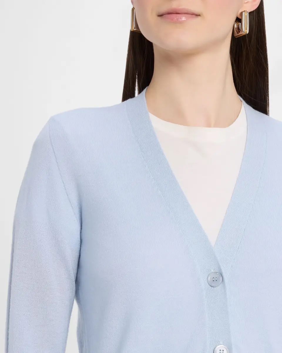 MAJESTIC FILATURES Machine Washable Cashmere Cardigan | Thumbnail 5