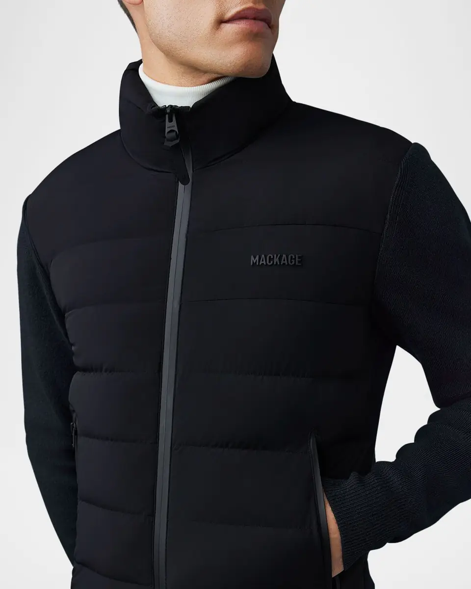 Mackage Men's Haney-City Hybrid Light Down Jacket | Thumbnail 5 Mackage Men's Haney-City Hybrid Light Down Jacket | Thumbnail 5