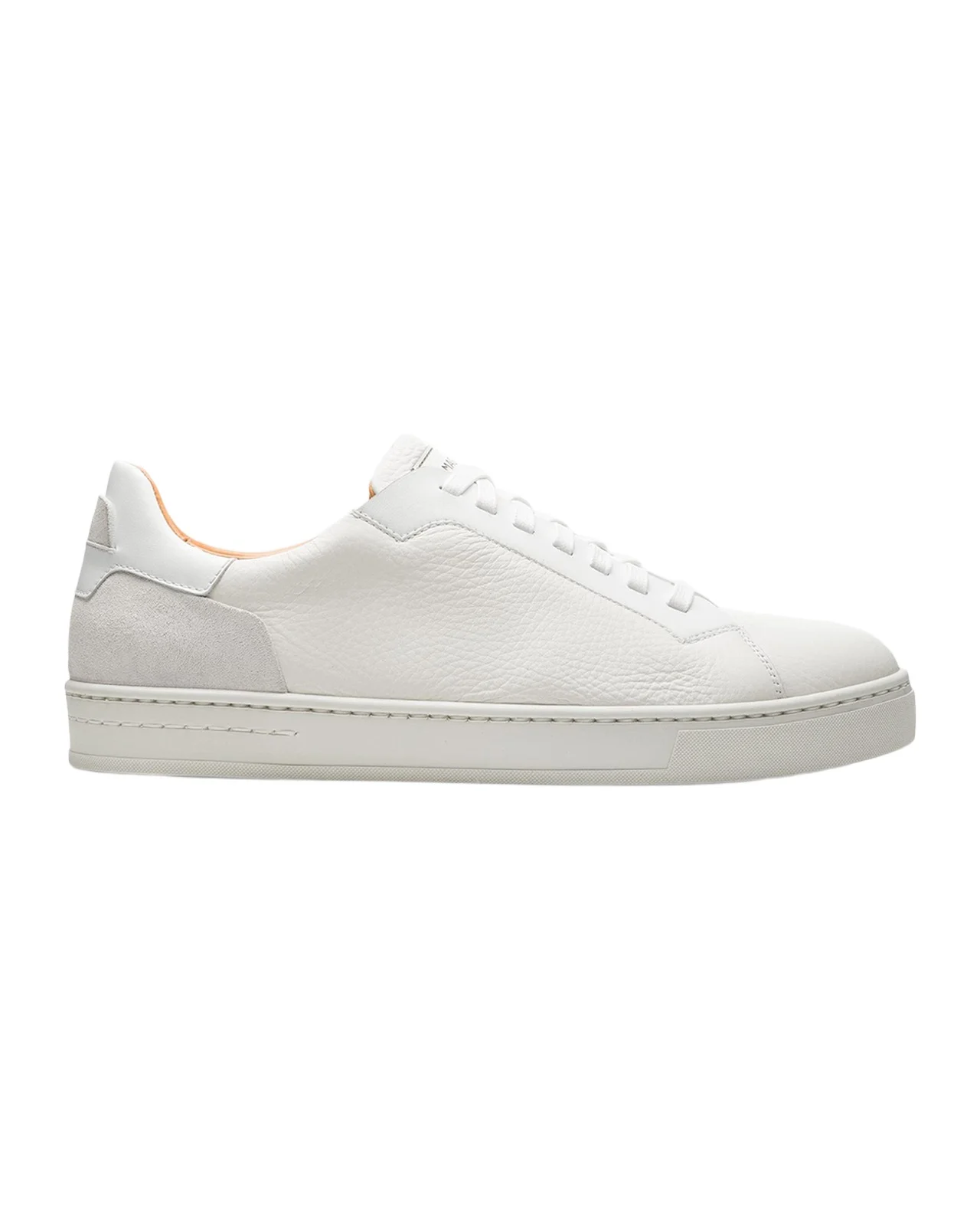 Men's Amadeo Tumbled Leather Low-Top Sneakers