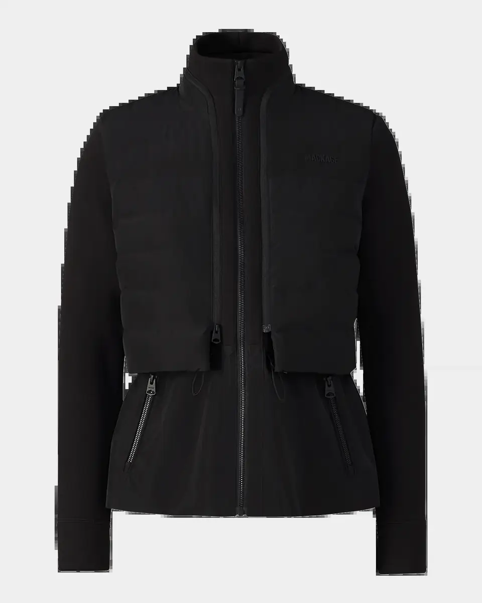 Mackage Priscilla 3-In-1 Hybrid Lightweight Down Jacket | Thumbnail 2 Mackage Priscilla 3-In-1 Hybrid Lightweight Down Jacket | Thumbnail 2
