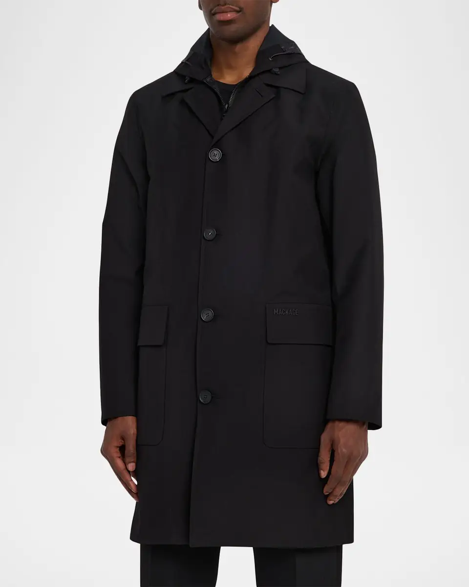 Mackage Men's Mathias 3-in-1 Overcoat | Thumbnail 4 Mackage Men's Mathias 3-in-1 Overcoat | Thumbnail 4