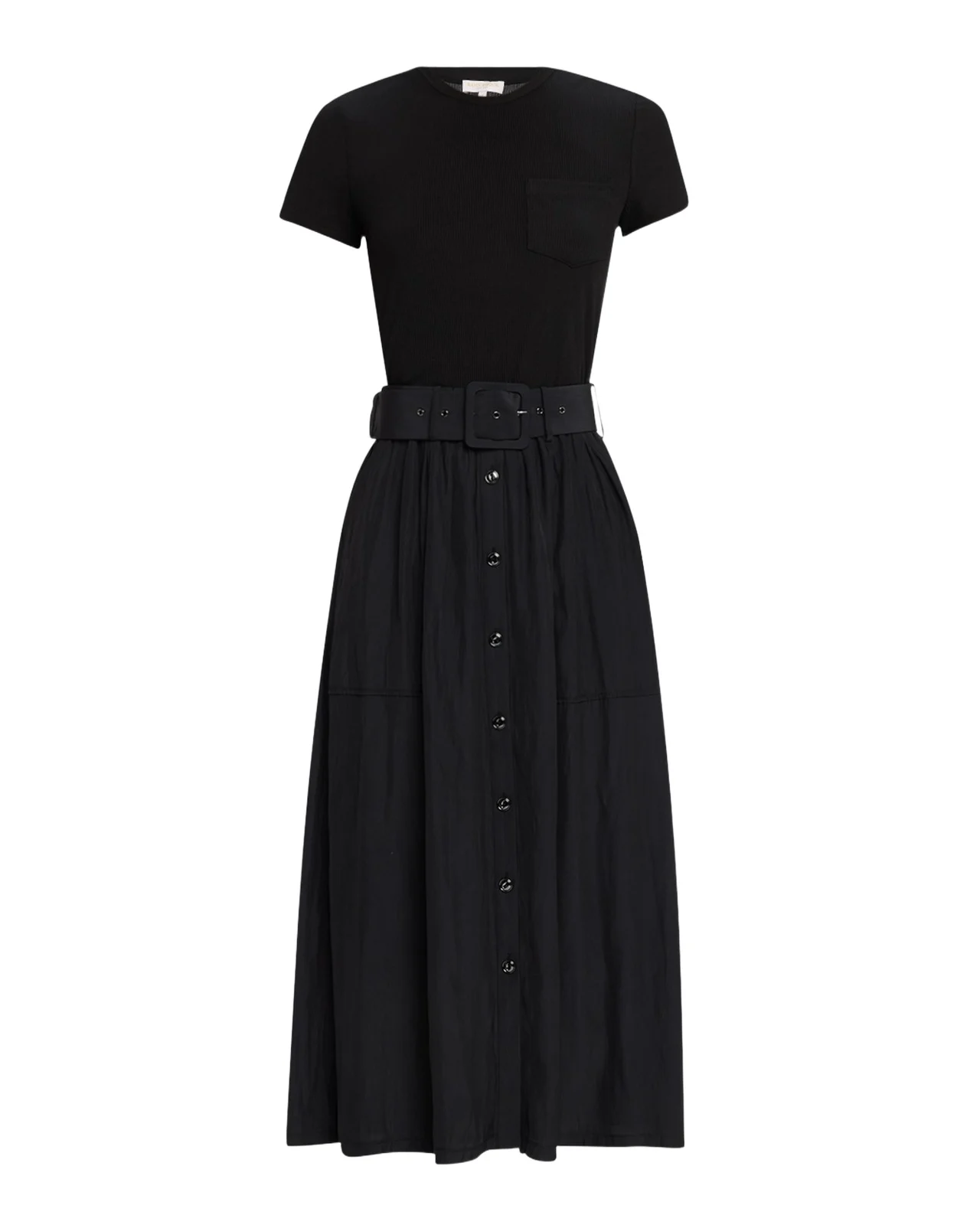 Sylvie Belted Midi Dress Sylvie Belted Midi Dress