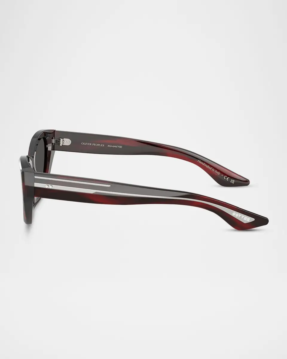 Khaite x Oliver Peoples 1961C Acetate Cat-Eye Sunglasses | Thumbnail 2